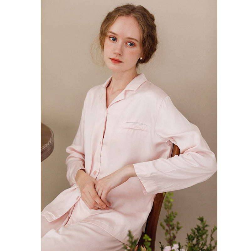 Vovo 家居成套睡衣【粉色】