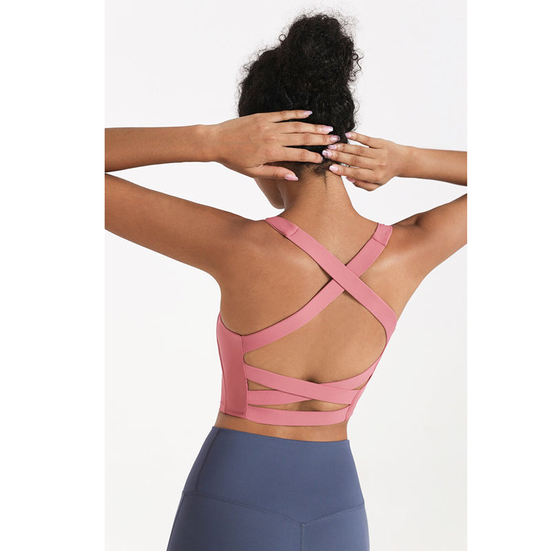 Vania Sport Bra 運動背心【桃粉】