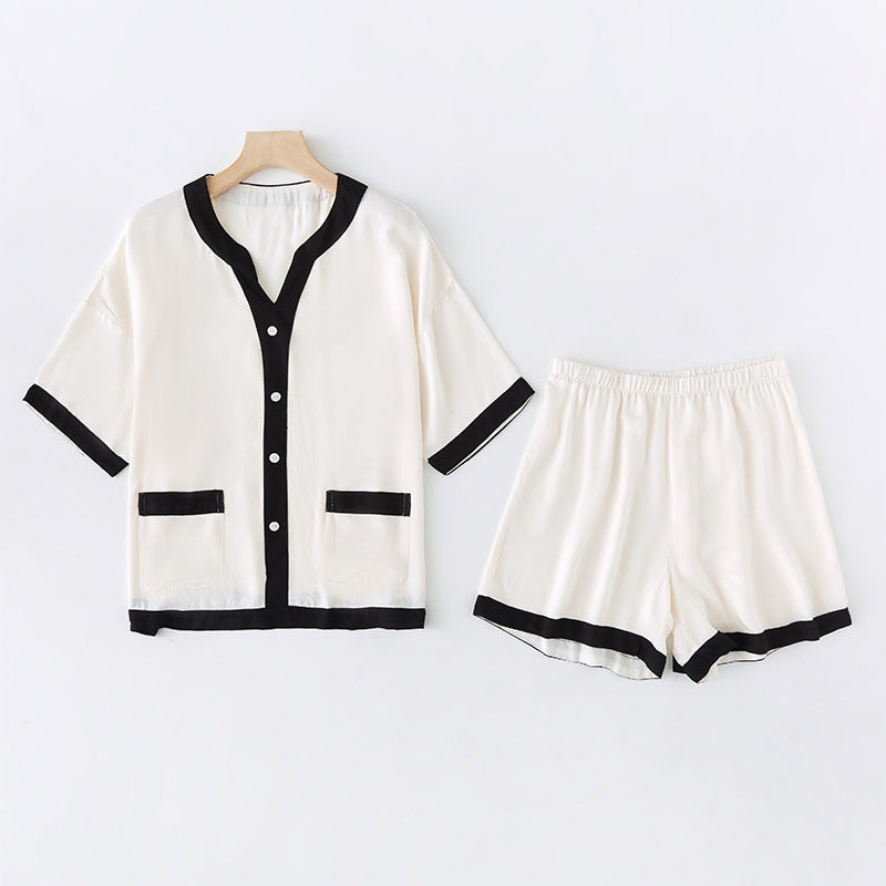 Arina 家居成套睡衣【短袖短褲款】