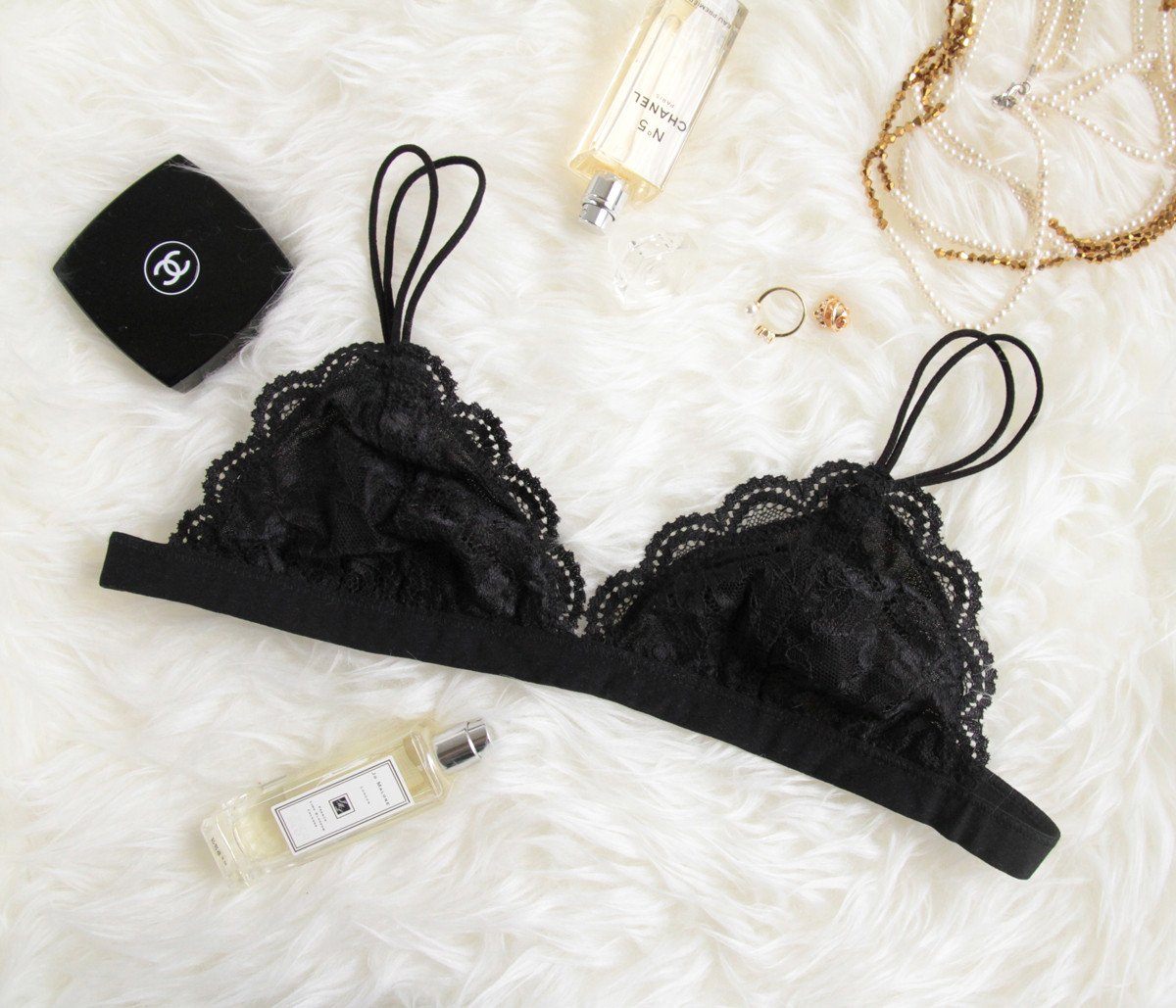 Bolbec Bralette 無鋼圈薄襯蕾絲內衣