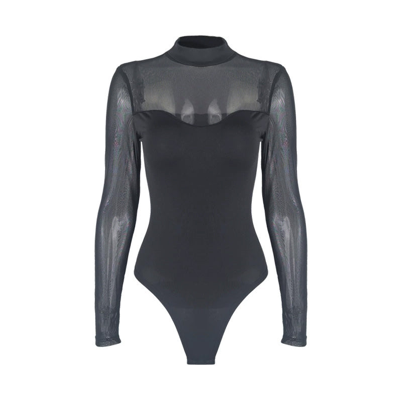 Zaza微透膚性感連體衣【1色】