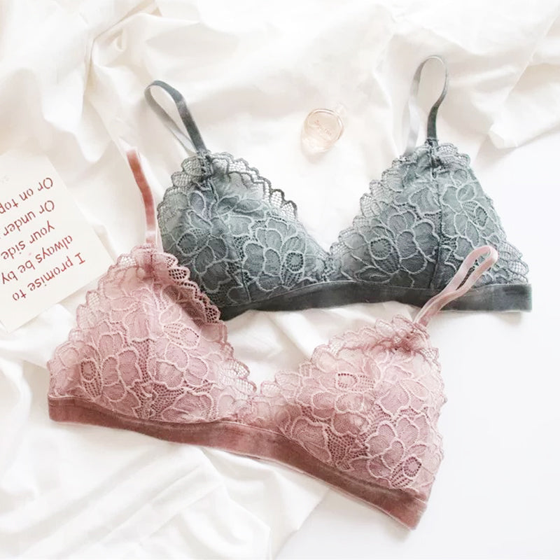 Bella Bralette 無鋼圈蠶絲內衣【3色】