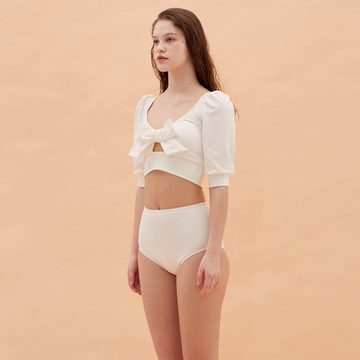 Wevi 兩截式泳裝【白色】
