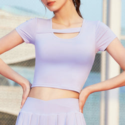 Paria Sport Top 短袖運動上衣【紫色】