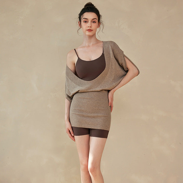 Amia Sport Pullover 運動針織罩衫【卡其色】6色