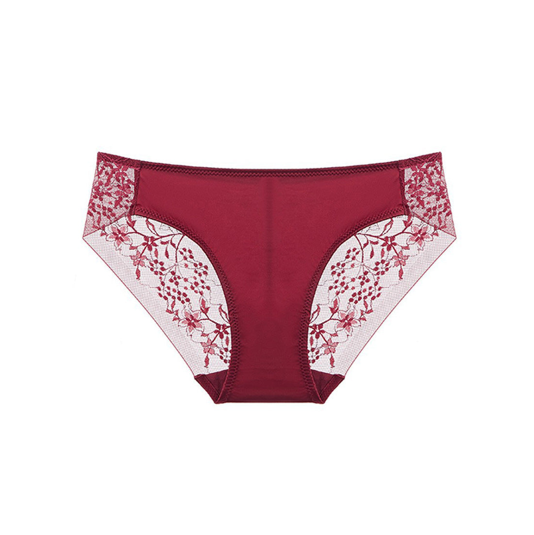 Kida 蕾絲三角褲【紅色】