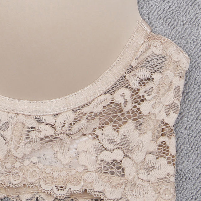 Vemi Bra 深V蕾絲成套內衣【膚色】4色