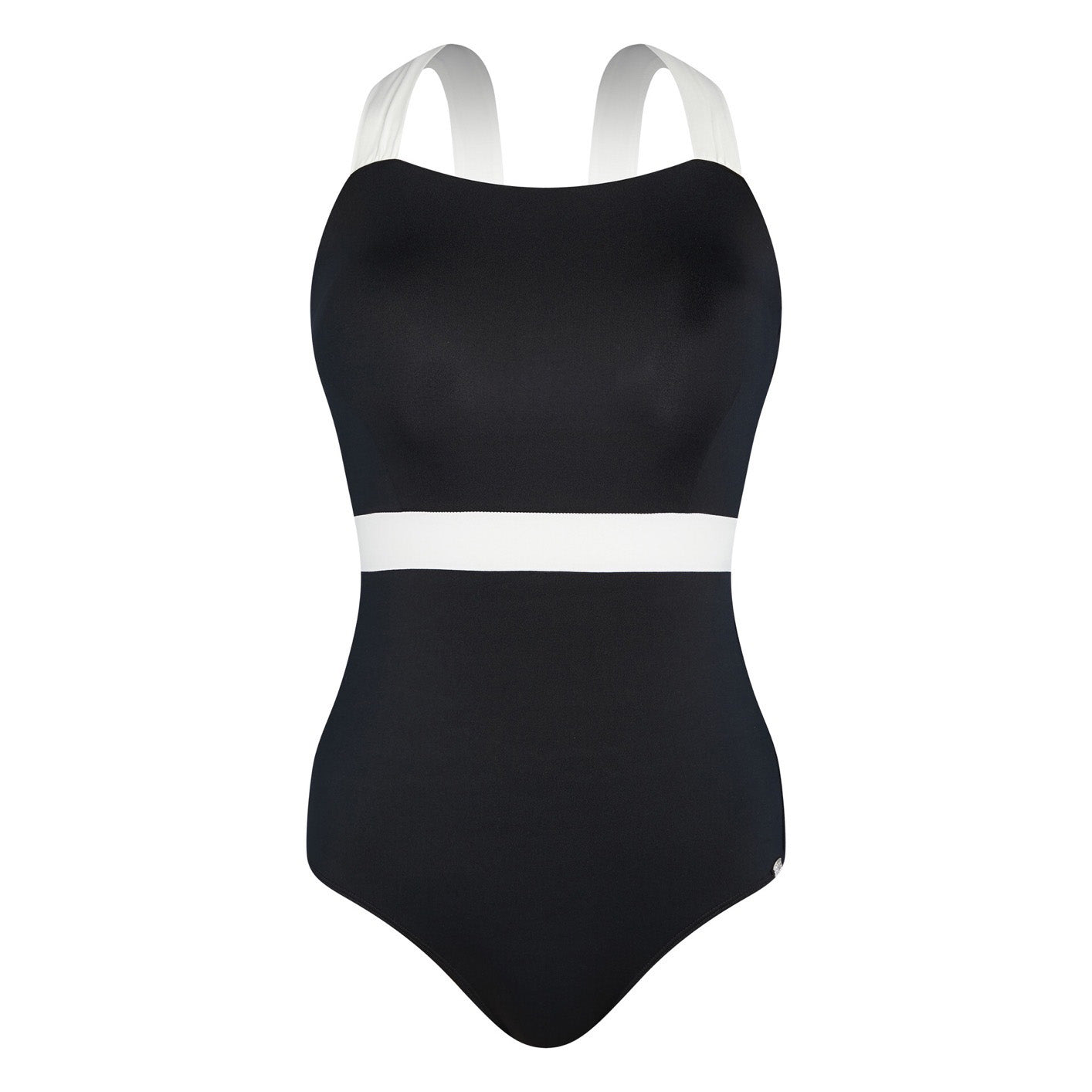 Suna 連身式泳裝【黑色】