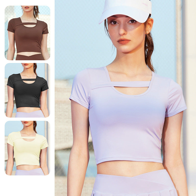 Paria Sport Top 短袖運動上衣【紫色】