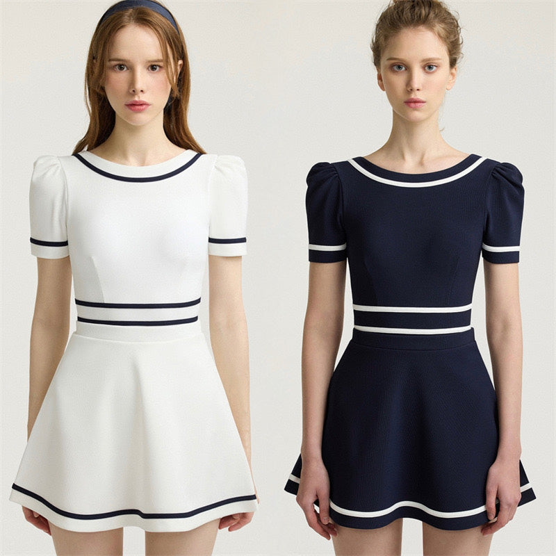 Fima 連身式泳裝【白】