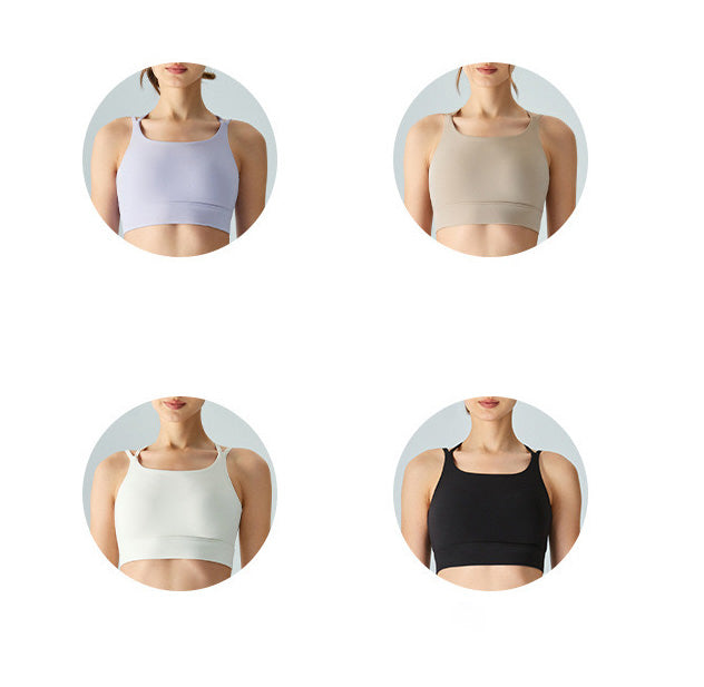 Niha Sport Bra 運動內衣【卡其】4色