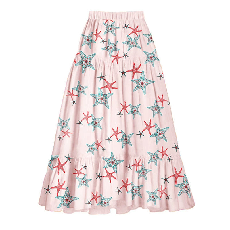圓裙沙灘裙【海星】