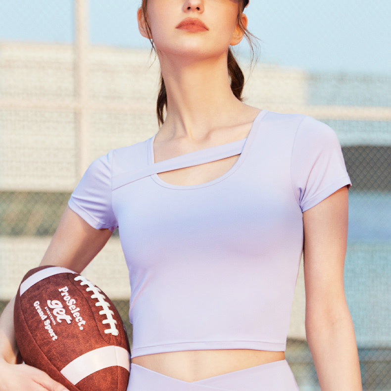 Paria Sport Top 短袖運動上衣【紫色】