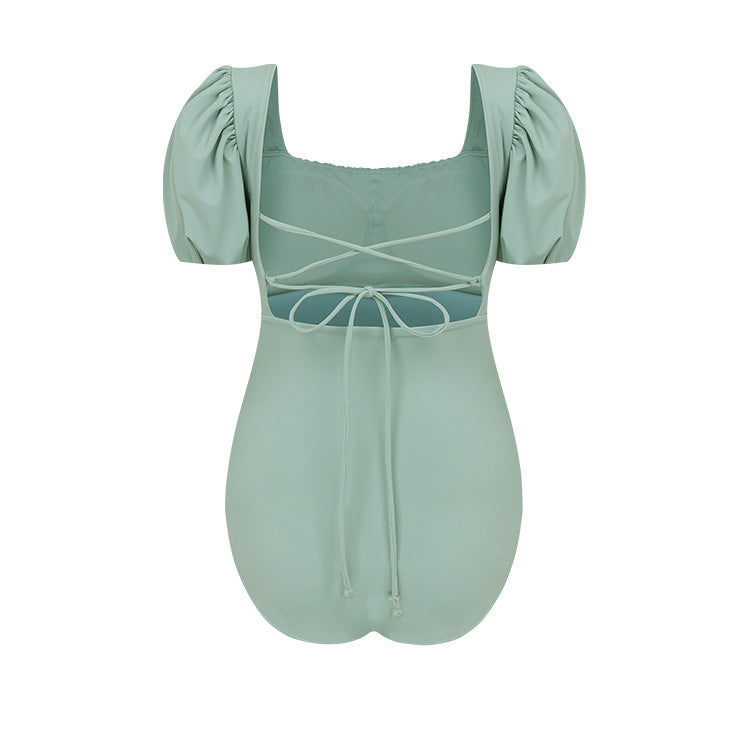 Fera 連身式泳裝【綠】