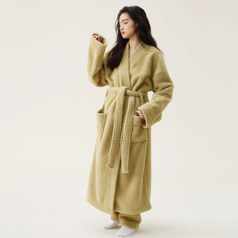 Puva 軟暖絨三件套家居服【7色】