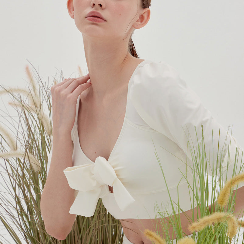 Wevi 兩截式泳裝【白色】