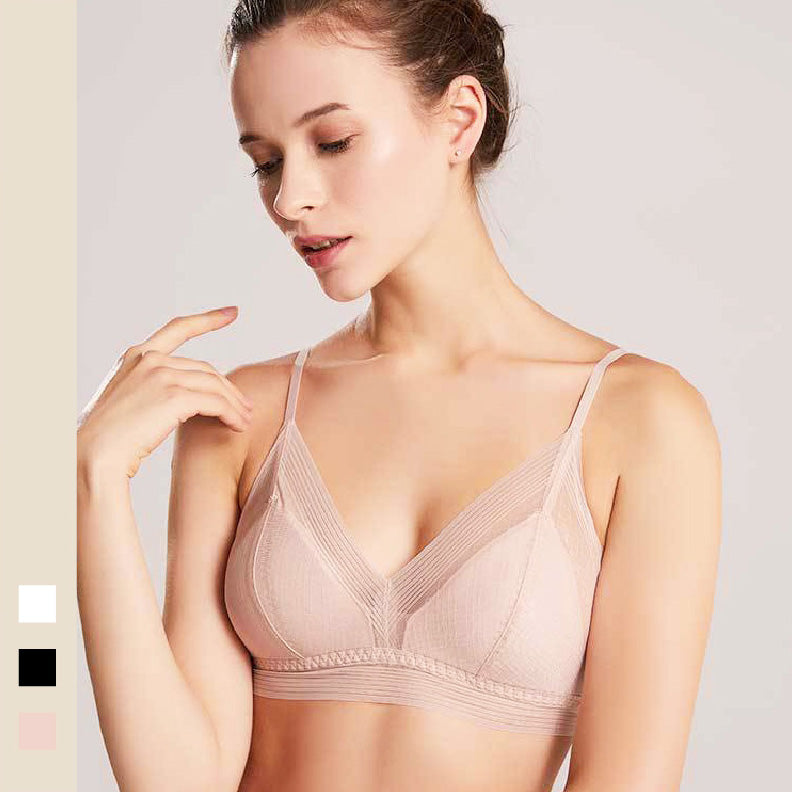 Cocia Bralette 無鋼圈涼感無痕蠶絲內衣【3色】