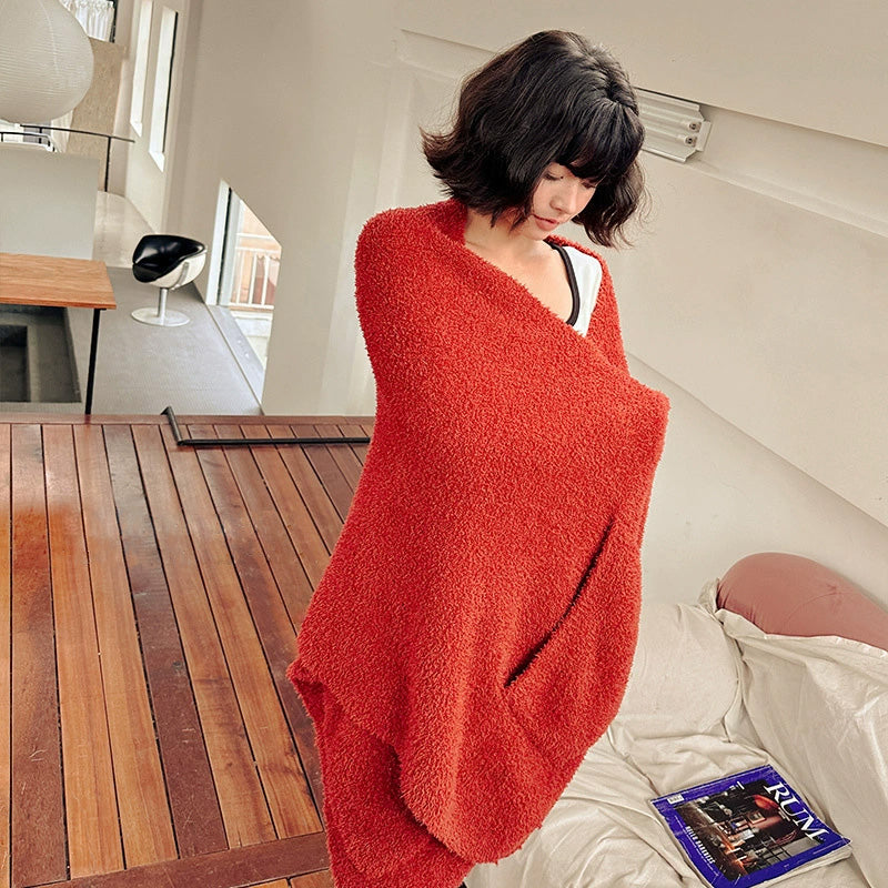 Yewa 軟暖絨暖腹長褲【2色】