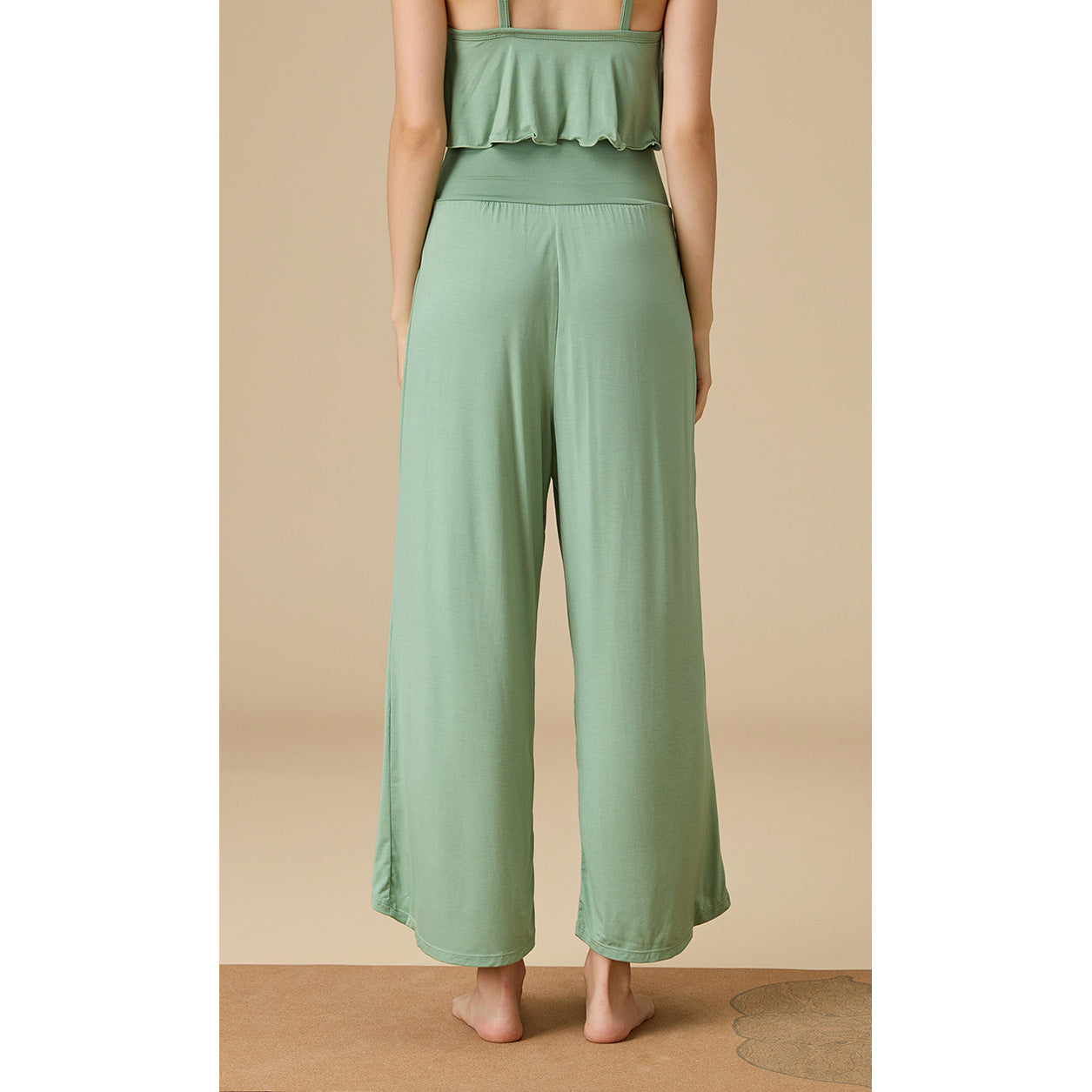 Jito 瑜伽寬管九分褲【綠色】5色