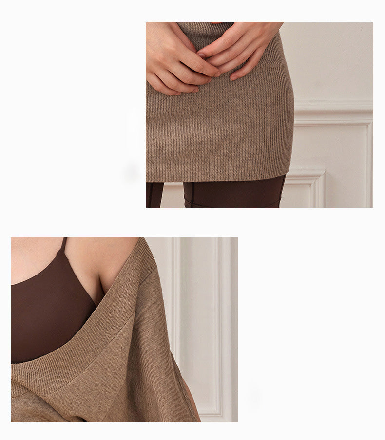 Amia Sport Pullover 運動針織罩衫【卡其色】6色