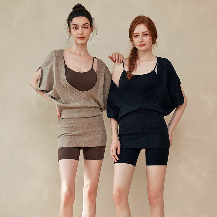 Amia Sport Pullover 運動針織罩衫【卡其色】6色