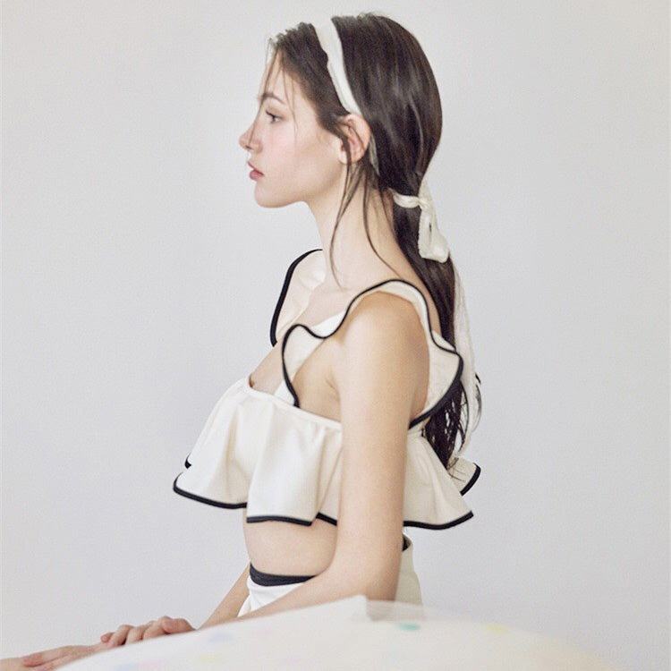 Jera 兩截式泳裝【白色】