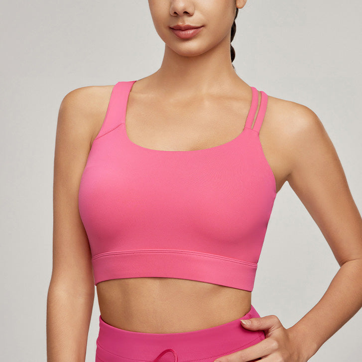 Uka Sport Bra 運動內衣【桃粉】6色