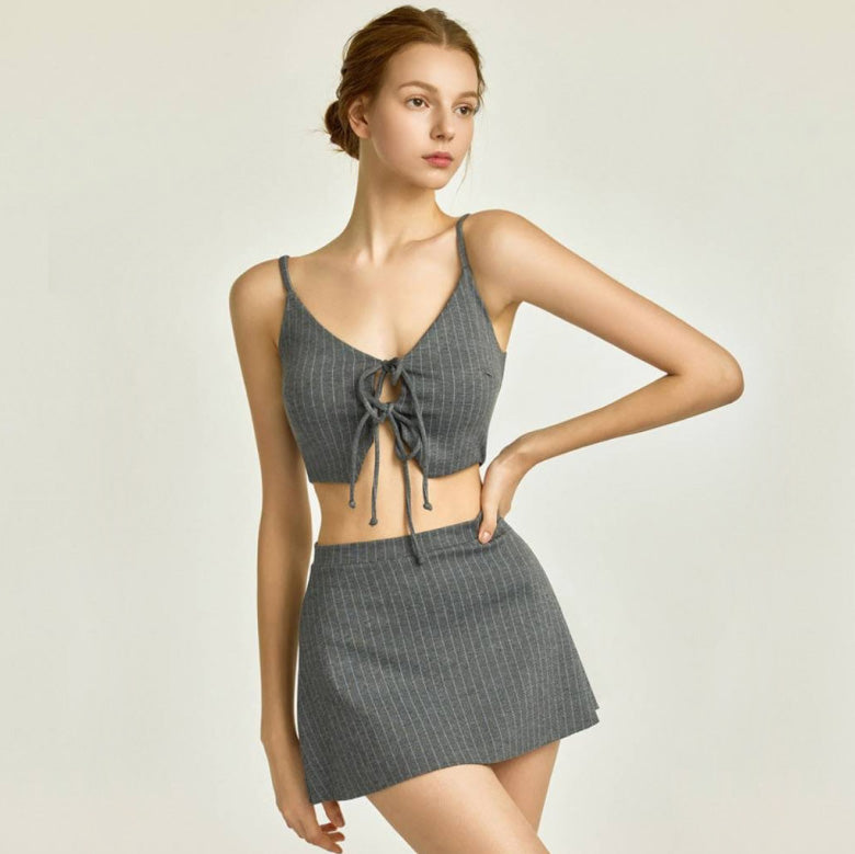 Foma 比基尼三件式泳裝【淺灰】