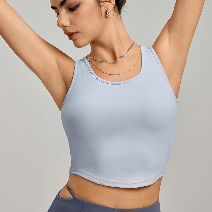 Yila Sport Bra 運動背心【粉藍】4色