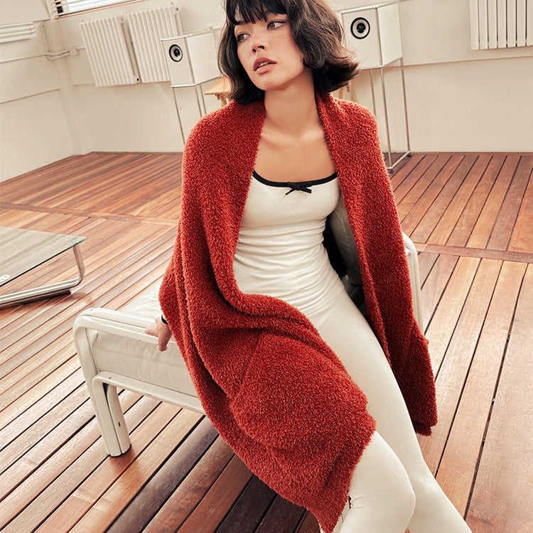 Yewa 軟暖絨暖腹長褲【2色】