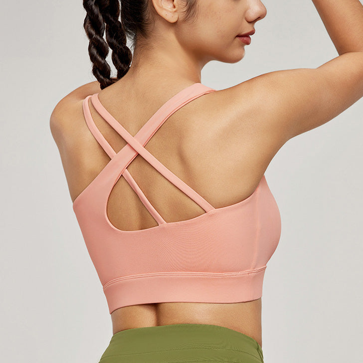 Uka Sport Bra 運動內衣【粉橘】6色