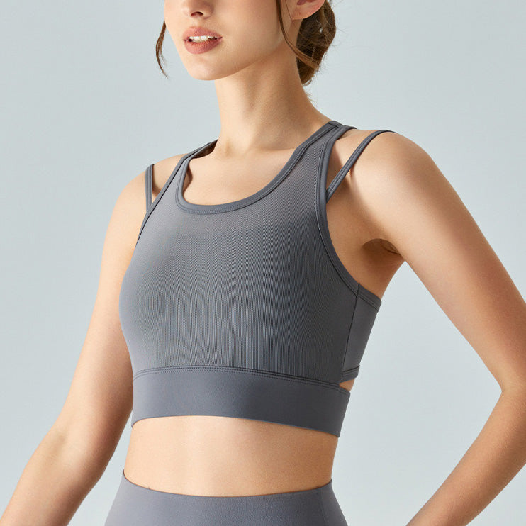 Gena Sport Bra 運動內衣【鐵灰】4色