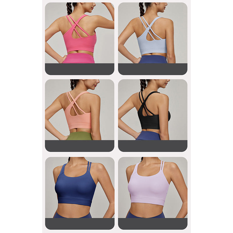 Uka Sport Bra 運動內衣【粉紫】6色