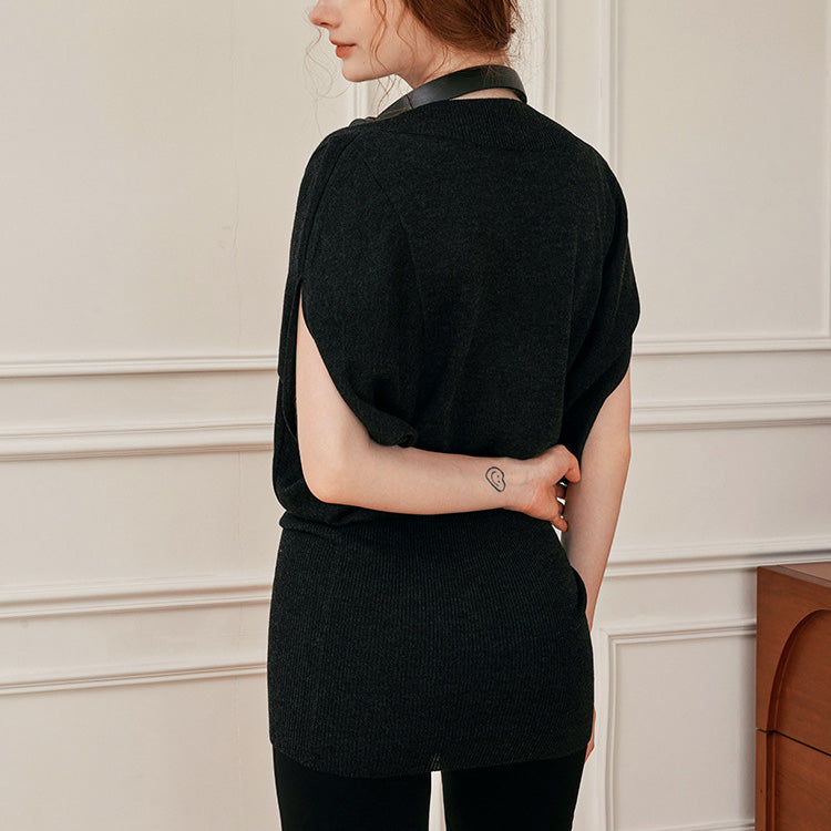 Amia Sport Pullover 運動針織罩衫【黑色】6色