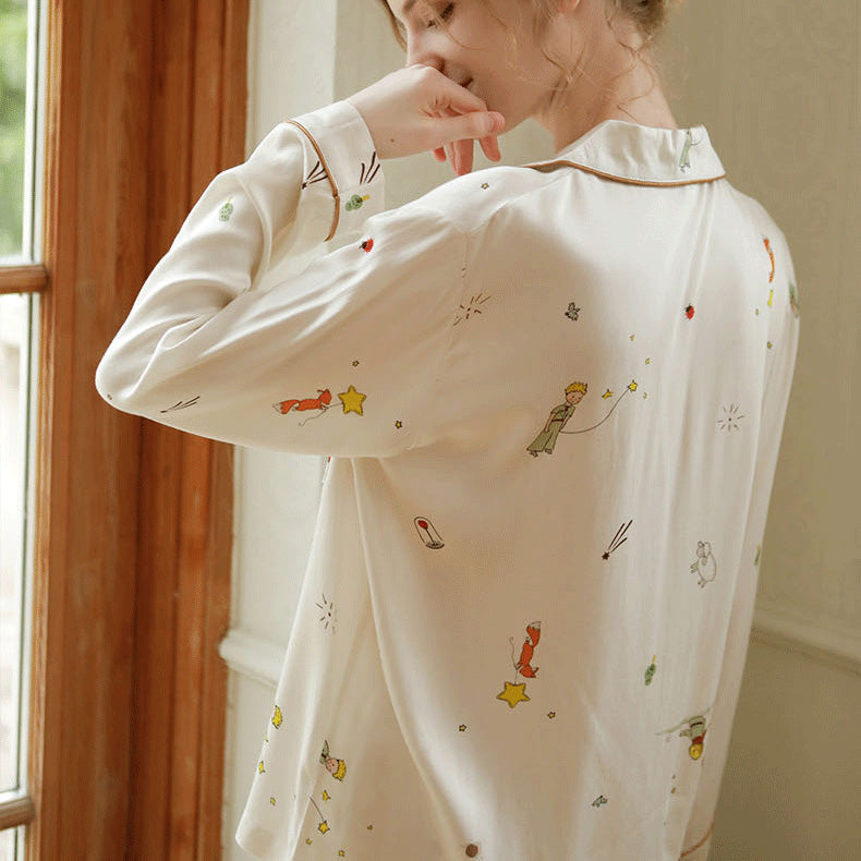 Stella 小王子家居成套睡衣【長袖長褲款】