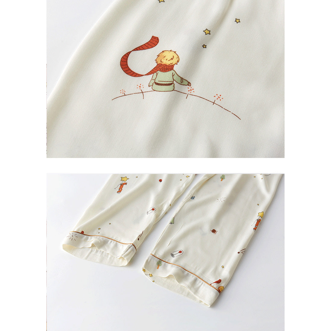 Stella 小王子家居成套睡衣【短袖短褲款】