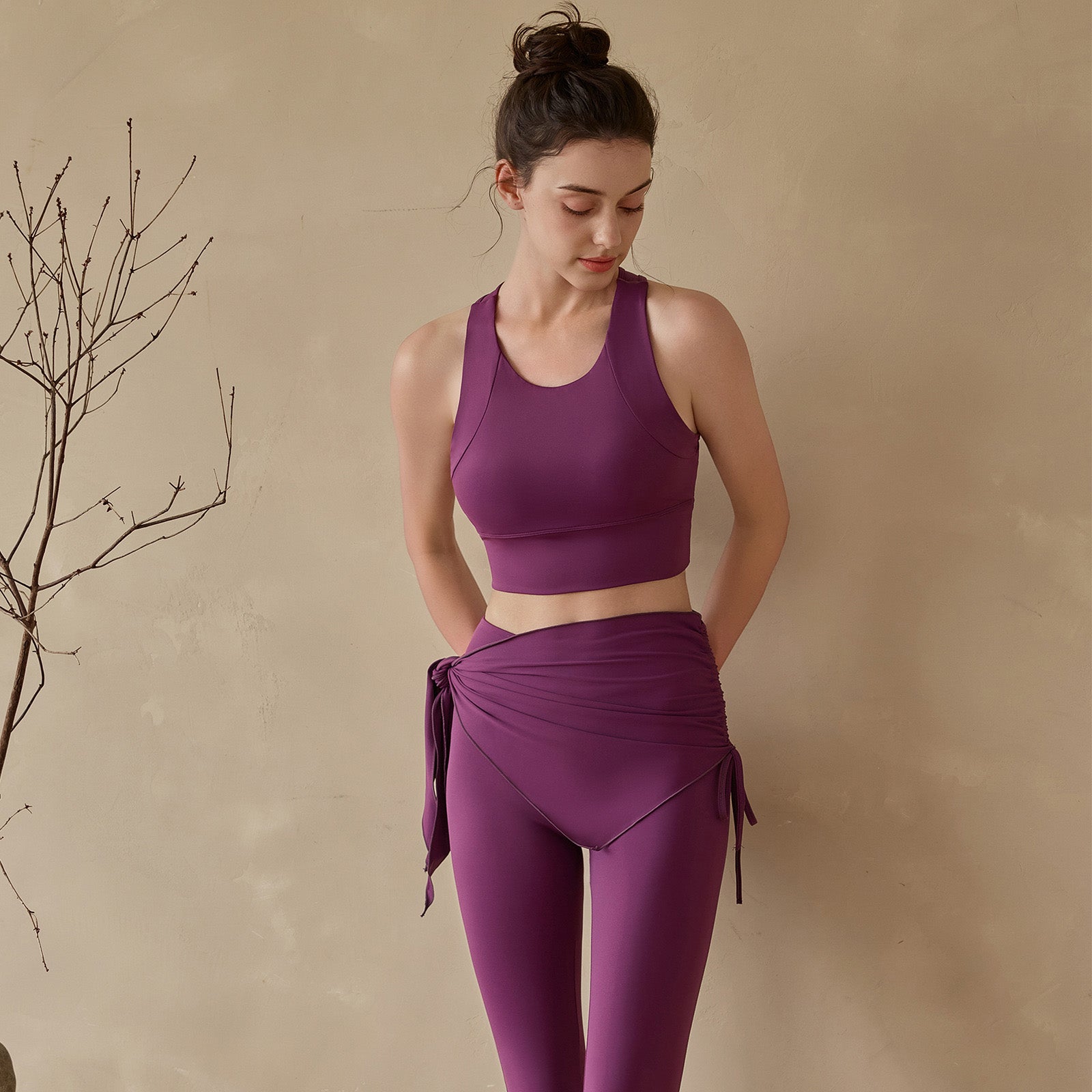 Pani Sport Bra 運動內衣【紫紅】5色