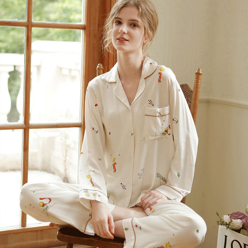 Stella 小王子家居成套睡衣【長袖長褲款】