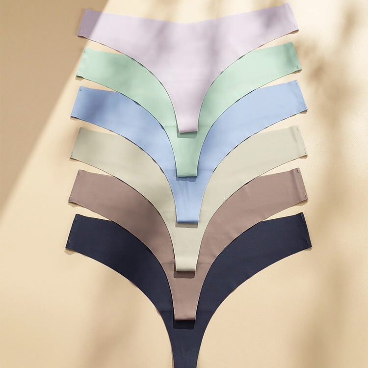 Gina無痕V字低腰丁字褲【任選3件499元】50色