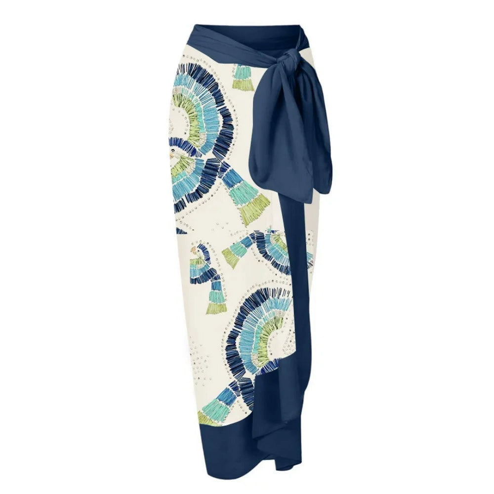 綁帶沙灘裙【童話】