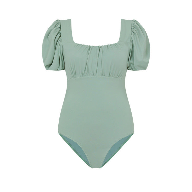 Fera 連身式泳裝【綠】