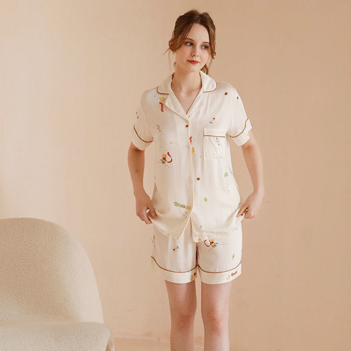 Stella 小王子家居成套睡衣【短袖短褲款】