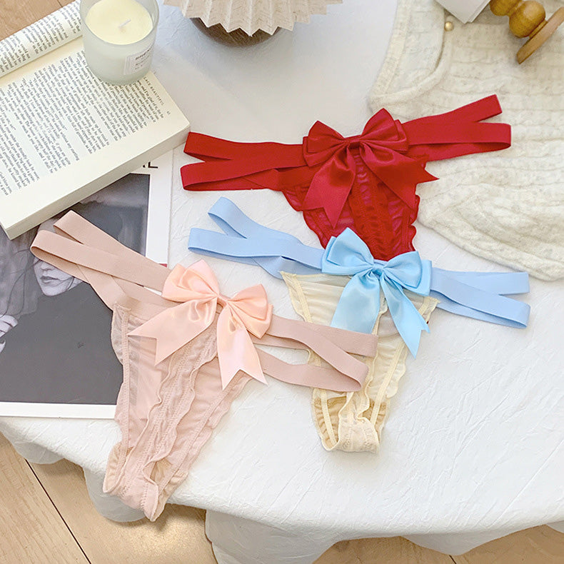 Veni 蝴蝶結丁字褲【B款】4色