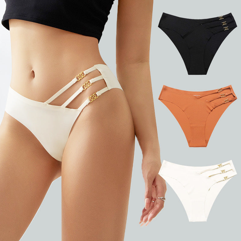 Ana 線條三角褲【3色】