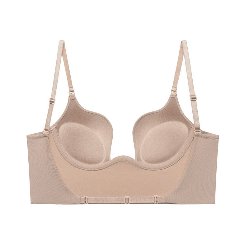 Meda Bra 前深U+大U露背無痕內衣【膚色】