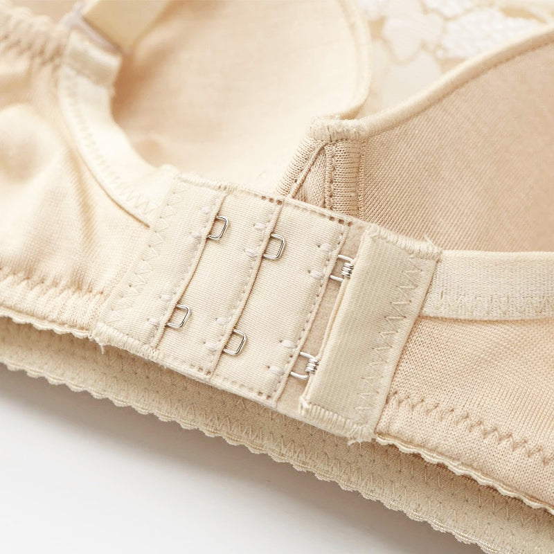 Lusa Bralette 無鋼圈蠶絲內衣【粉膚色】
