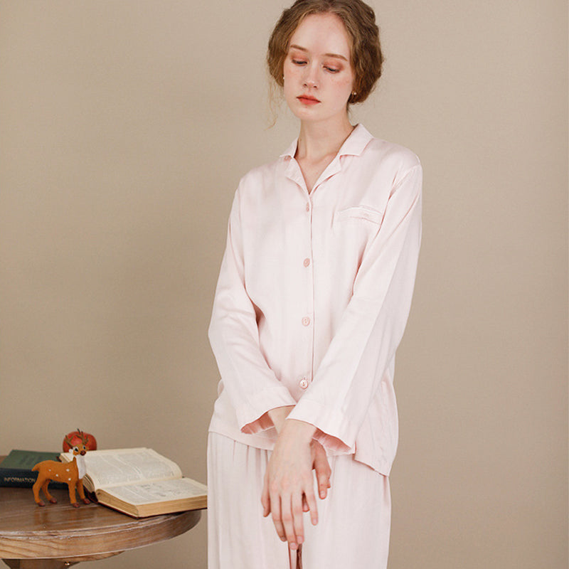 Vovo 家居成套睡衣【粉色】