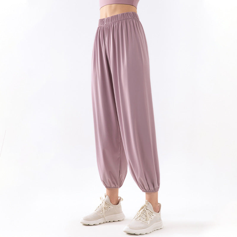 Nara Sport Pants 防曬涼感長褲【柔粉】4色