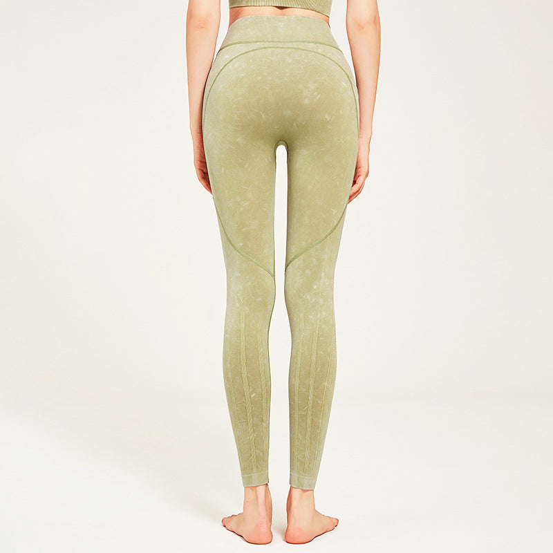 Winoa Sport Pants 無縫口袋運動九分褲【綠色】