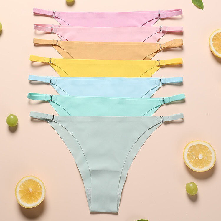 Viria 無痕細邊低腰三角褲【任選3件599元】27色